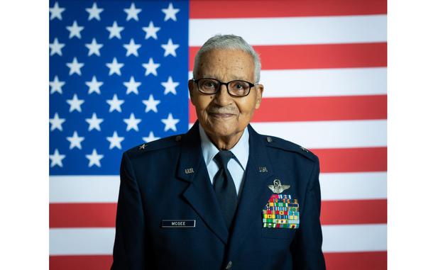 Over the course of his 30-year career in the Air Force, Charles McGee fought in three wars and became the first Black man to command a stateside Air Force wing and a base in the integrated Air Force. McGee died Sunday at 102.