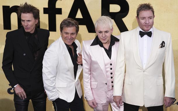 From left: John Taylor, Roger Taylor, Nick Rhodes and Simon Le Bon of Duran Duran, photographed May 22. Duran Duran is scheduled to perform June 27 in Berlin.