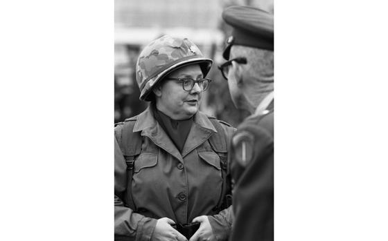 Maj. Callie Carson, the chief nurse of the 5th Surgical Hospital from Fr. Knox, Kentucky, was the only woman involved in Reforger I, the first Reforger exercise held in January 1969. The exercise, short for Return of FORces to GERmany, prepared and trained U.S. based troops in rapid deployment to West Germany and cooperation with forces of other NATO countries in the event of a conflict with the Warsaw Pact, the military alliance of the communist-ruled countries of central and eastern Europe and the Soviet Union. The event was held annually until 1993 when the fall of communism, the end of the Warsaw Pact alliance and the reunification of Germany made the exercise obsolete. 

Read the article about the first U.S. based forces arriving for Reforger I here. 

Want to read other articles about Reforger I and all subsequent Reforgers? Subscribe to Stars and Stripes’ historic newspaper archive. We have digitized our 1948-1999 European and Pacific editions, as well as several of our WWII editions and made them available online through https://starsandstripes.newspaperarchive.com/ 

META TAGS:  Reforger; Reforger 1; NATO; exercise; training; Carbide Ice; Air Force; Army; Military Airlift Command; MAC; women in the military; Women's history month