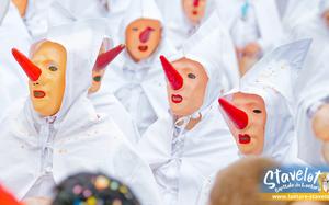 The Blancs Moussis return to Belgium this weekend as Stavelot’s three-day carnival unfolds in southern Belgium.