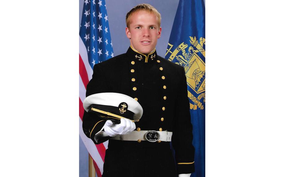 Navy Lt. j.g. Aaron Fowler, 29, assigned to Explosive Ordnance Disposal Mobile Unit One, died Sunday, April 17, 2022, while participating in training at Marine Corps Base Hawaii in Kaneohe Bay.