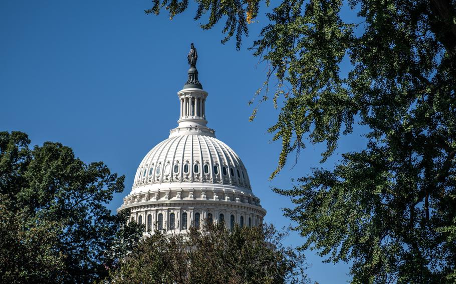 The U.S. Capitol is seen on Sept. 14, 2023, in Washington.