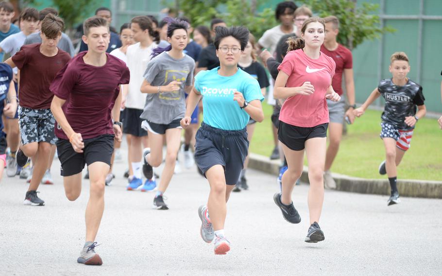 Humphreys' cross country team is flush in numbers, but only two runners return from the 2021 squad.