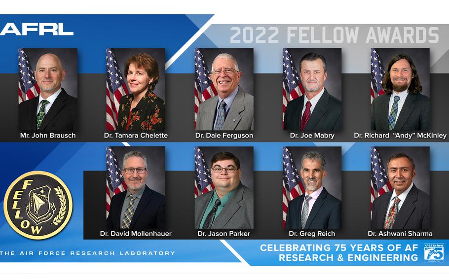 The Air Force Research Laboratory, or AFRL, Fellows program recognizes outstanding scientists and engineers in three categories: research achievements, technology development and transition achievements, or program and organizational leadership.