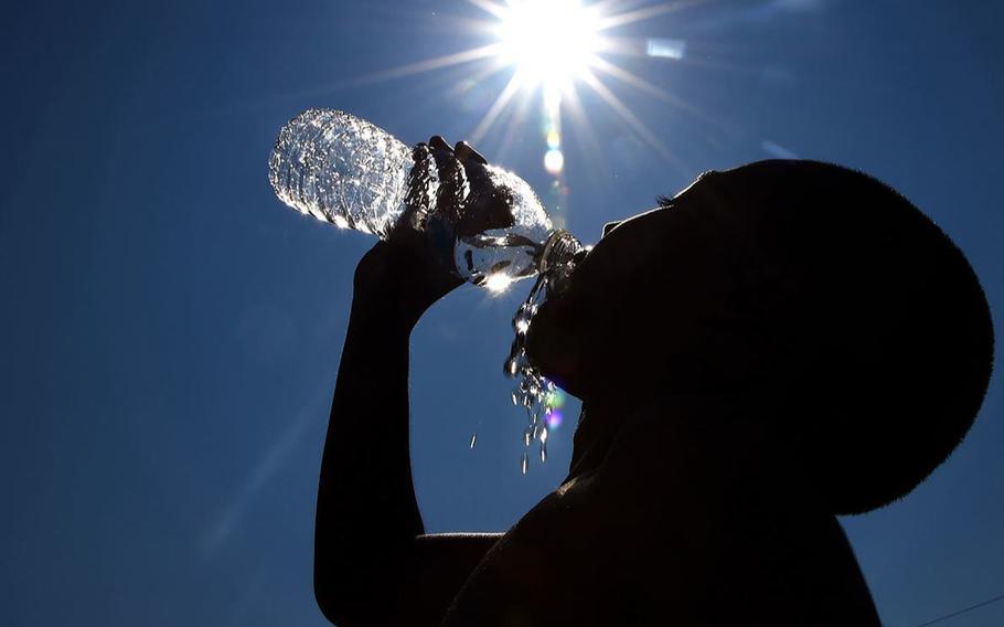 Summer weather can be unpredictable. Increasing water intake can help people avoid heat exhaustion when working or playing outdoors.