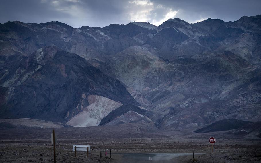 Badwater Basin in Death Valley National Park on Saturday. 