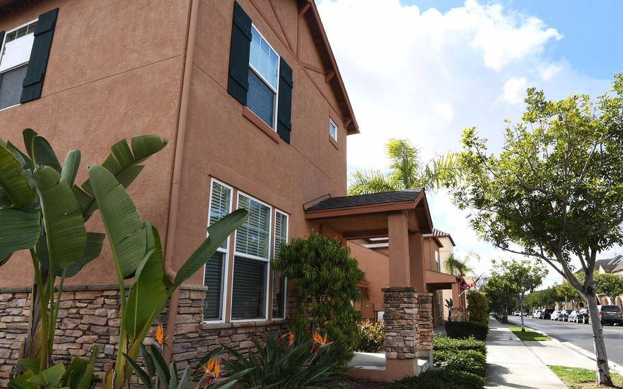 Lincoln military housing at Murphy Canyon in San Diego, Calif., March 8, 2019. Sailors in the area will see an increase to their housing stipends in October, Navy officials said.