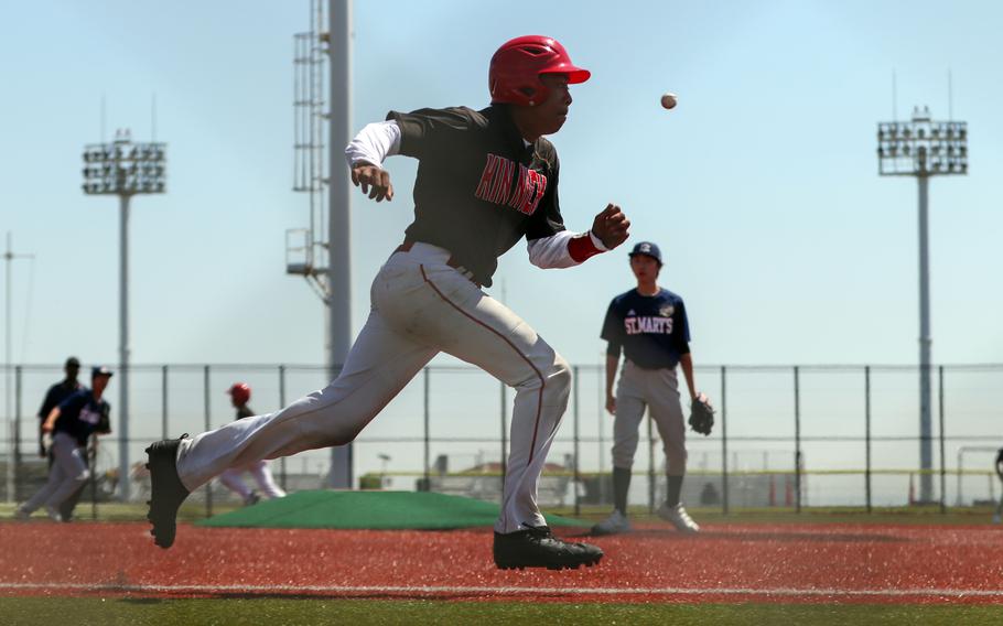 Arashi Blocton tries to score.