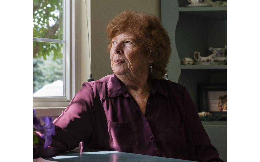 Carolyn Jemison, 83, sits in her home in Carbondale, Colo. 