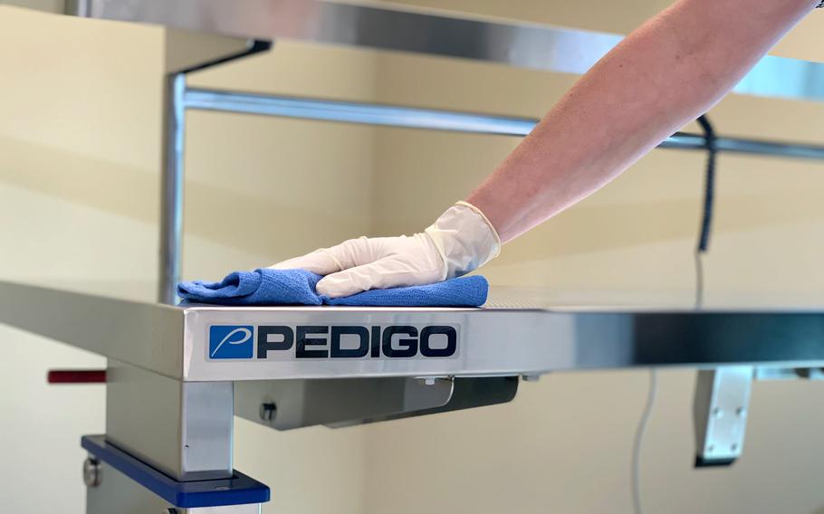 Pedigo Products, a Vancouver-based hospital equipment manufacturer, secured a $7 million federal contract award from the Defense Logistics Agency earlier this month.
