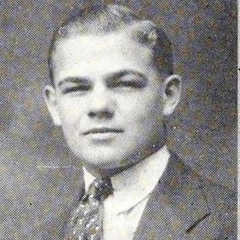 Old black and white photo of Charles “Woody” McCook from the shoulders up.