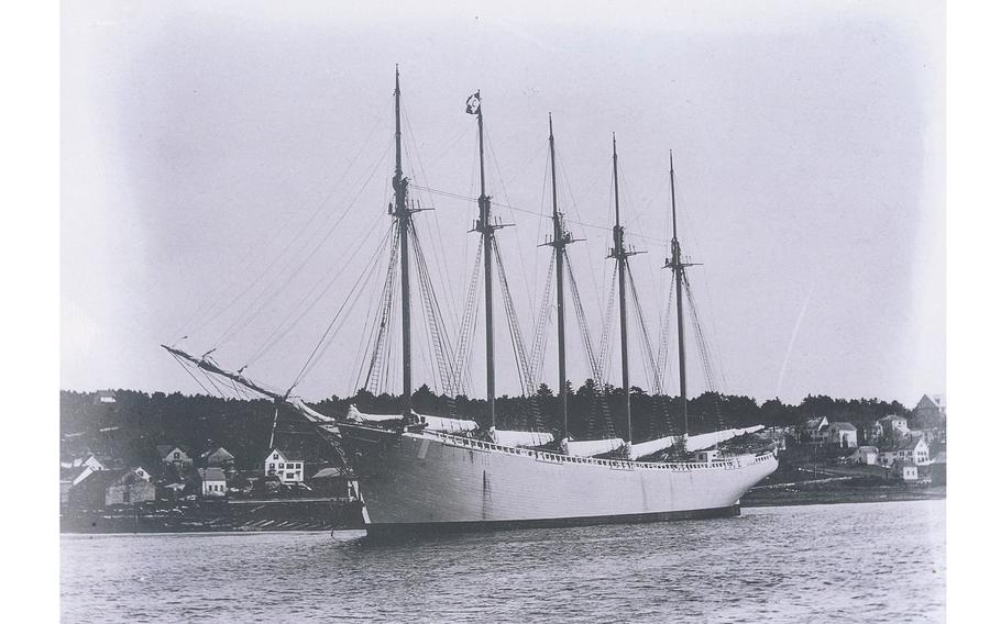 The ship, the Carroll A. Deering, had no crew on board when it was found “battered” near Cape Hatteras on Jan. 31, 1921.