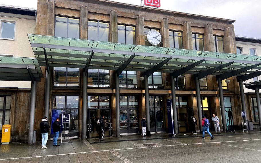 Kaiserslautern’s main train station.