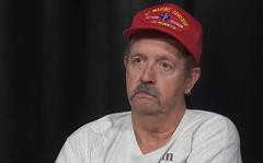 A video screen grab from a June 2018 interview shows Vietnam veteran Michael Vanderveen, who enlisted in the Marine Corps on his 18th birthday in February 1968 and arrived in Vietnam in June as an infantry rifleman with Alpha Company, 1st Battalion, 5th Marines.