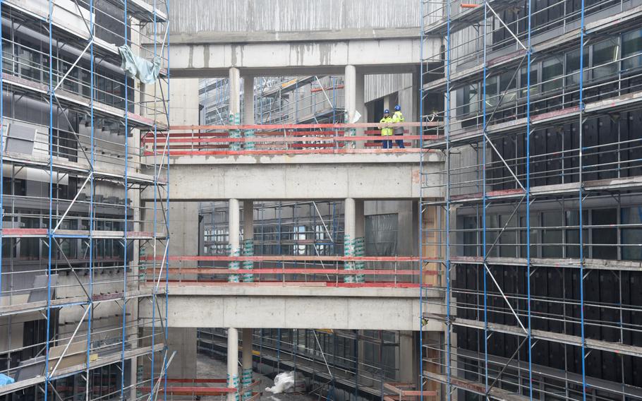 A new military hospital being constructed