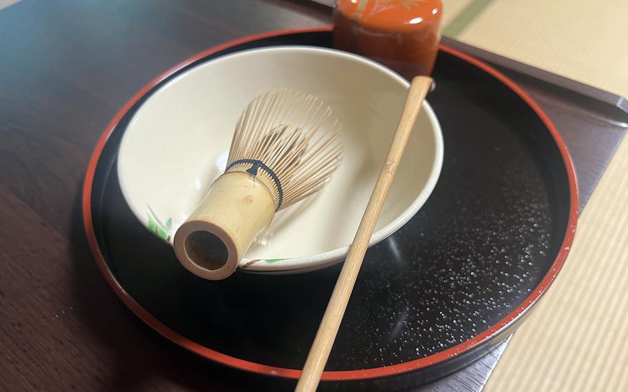 Though the style of drinking powdered green tea, whisked in a chawan, or bowl, was introduced to Japan from China in the late 12th century, it wasn’t popularized until the 14th century. 