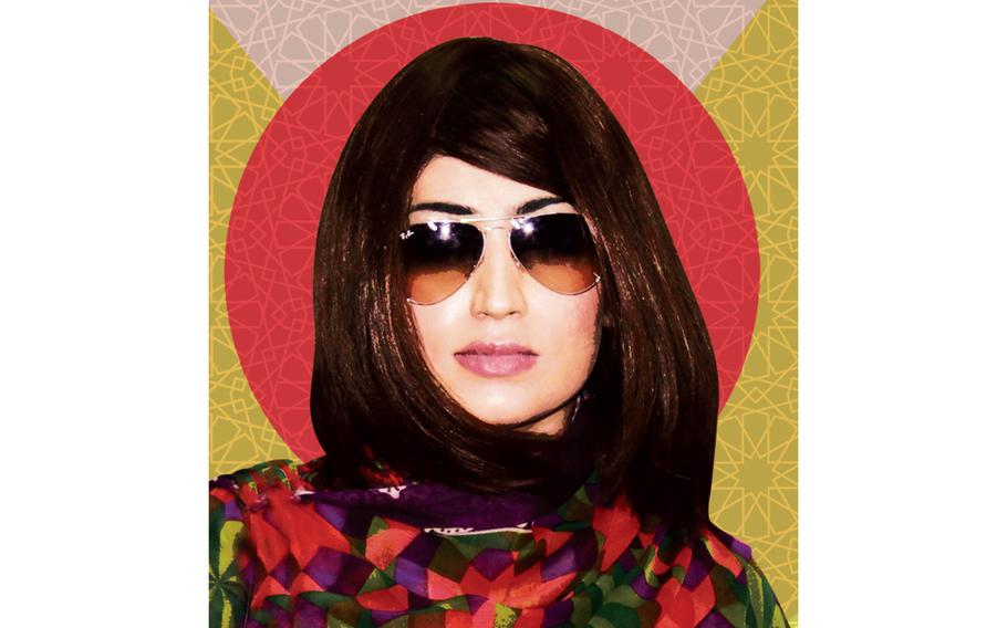 Qandeel Balock, once dubbed Pakistan’s Kim Kardashian, is seen on the cover of the book “A Woman Like Her: The Story Behind the Honor Killing of a Social Media Star.” 