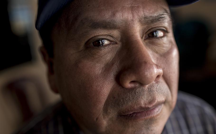 Jesus Tecu Osorio, 49, is the director of the Bufete Juridico Popular of Rabinal and is a survivor of the Rio Negro massacre. 