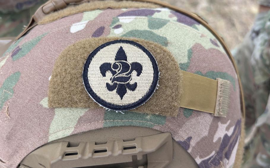 A new battle patch for the U.S. Army 2nd Cavalry Regiment is unveiled. 
