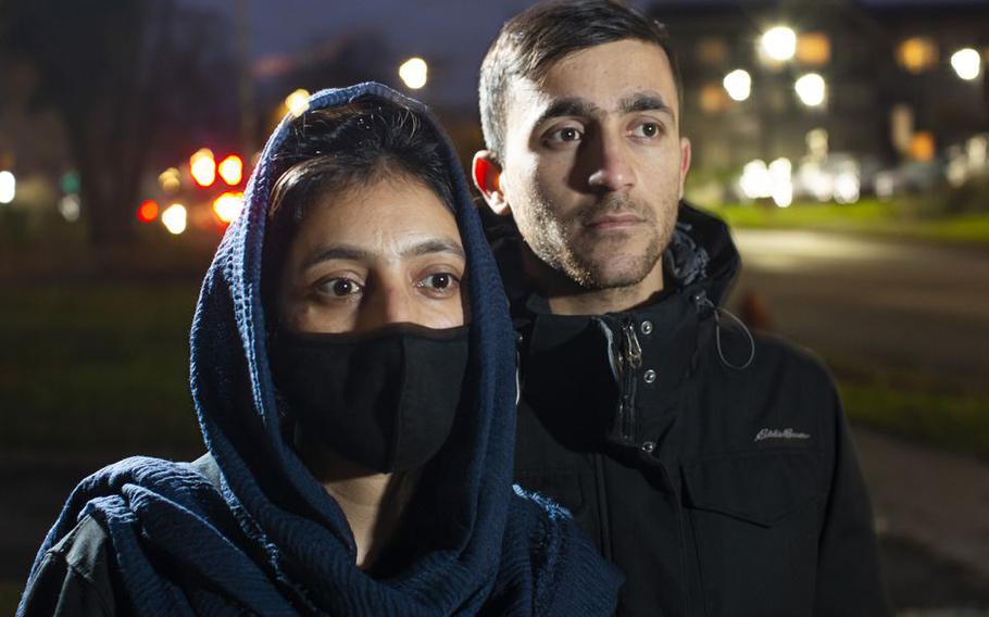 Haseena and Khudadad Mohammadi arrived from Afghanistan in Syracuse to start a new life.