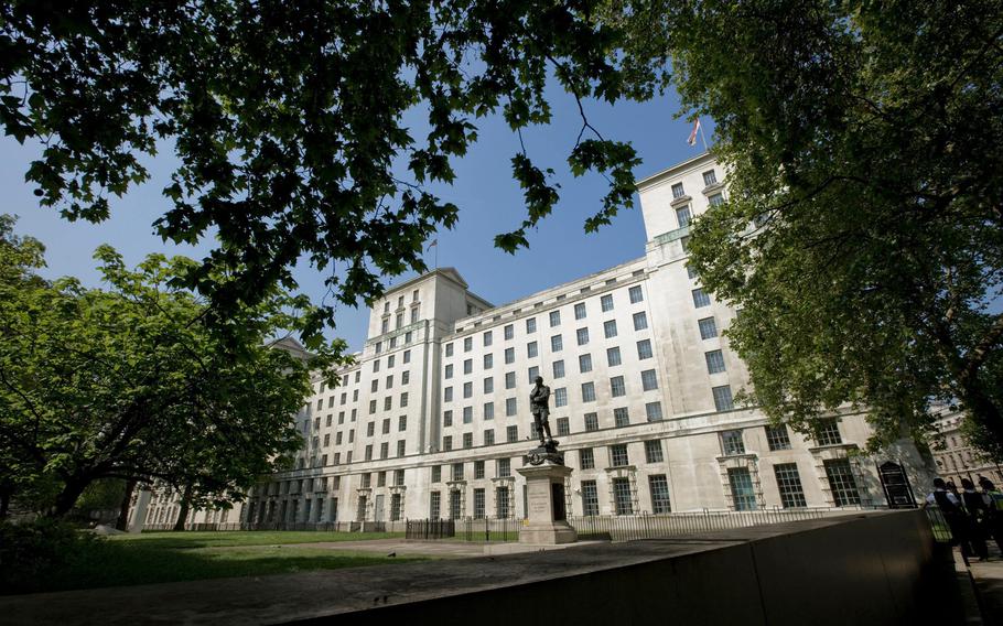 The U.K. Ministry of Defence.