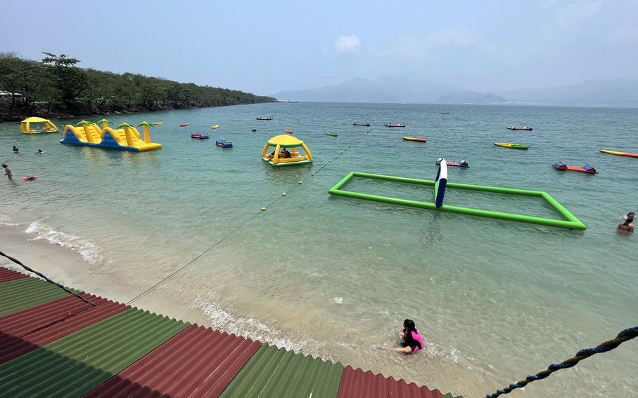 All Hands Beach is within Subic Bay Freeport Zone, allowing visits by U.S. service members who are restricted to that area while on temporary duty. 