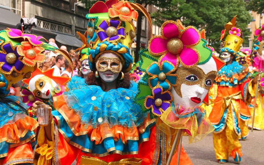 Rotterdam’s Summer Carnival, inspired by the carnivals of Brazil, Latin America and countries of the Dutch Caribbean, takes place July 25-26.