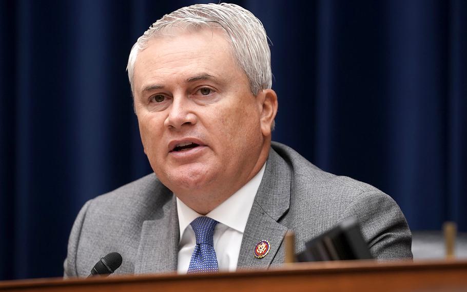 Rep. James Comer, R-Ky., shown here in 2020, led a Republican House members in sending a letter to Energy Secretary Jennifer Granholm on the Biden administration's use of the country's emergency oil reserves. 