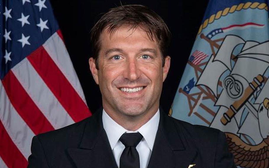 Navy Cmdr. Brian Bourgeios, 43, the commanding officer of SEAL Team 8, died Tuesday, Dec. 7, 2021, after he was hurt in a training exercise over the weekend, according to the Naval Special Warfare Command.