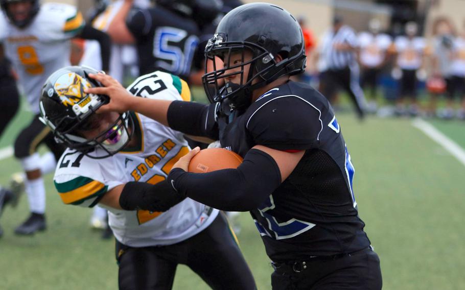 Eddie Kim and Osan face a must-win situation Saturday at Yokota. The Cougars must win both their remaining games or fall out of the Division II title picture.