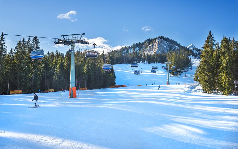Ski tours from some military bases are already scheduled for November and December.