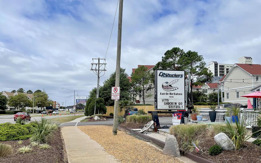 CP Shuckers restaurant on Shore Drive on June 11, 2022.