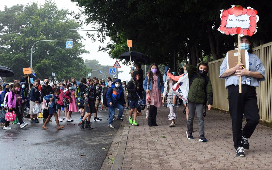DODEA schools on two continents welcome back students and some normalcy