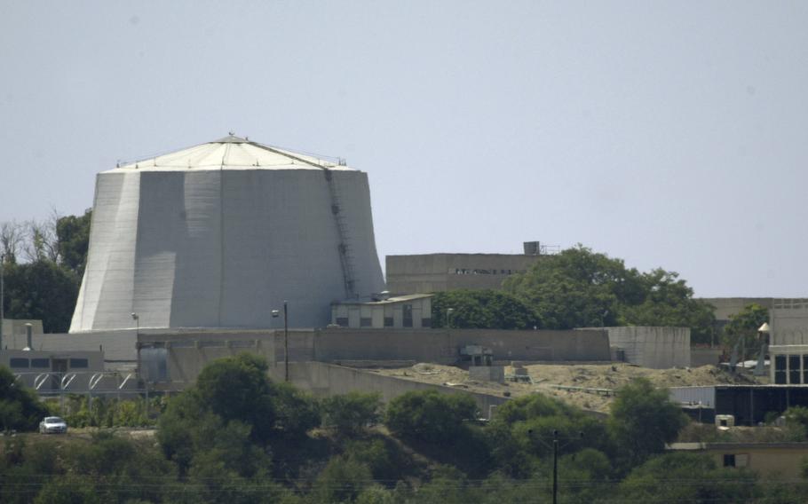 A view of Israel’s Sorek nuclear reactor center