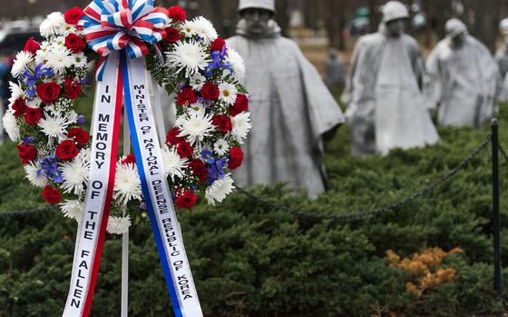 If President Yoon Suk Yeoul signs the measure, May 29 will become Overseas Deployed Warrior Day in South Korea, a day to remember those who “deployed abroad and greatly contributed to permanent world peace and co-prosperity of mankind,” according to the Ministry of Patriots and Veterans Affairs.