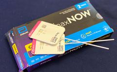 Abbott Laboratories BinaxNOW, an at-home-rapid-COVID test, two-pack cost $23.99. 
