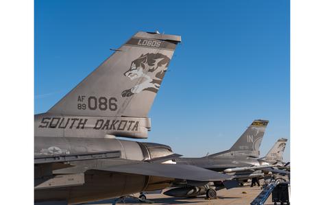 South Dakota, Indiana Air National Guard's 114th and 122nd