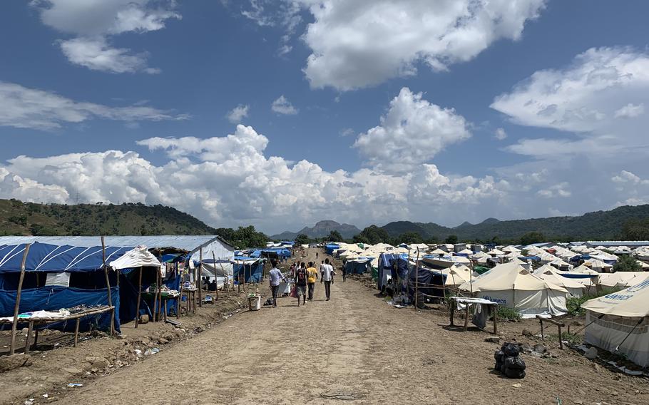 A refugee camp where both Sudanese and Eritrean refugees have been attacked, killed and kidnapped for ransom by local gunmen. 