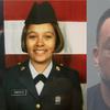 Amanda Gonzales, left, and Shannon Wilkerson are shown in these undated photos. Shannon Wilkerson, 43, killed 19-year-old Amanda Gonzales, a fellow Army soldier, in Gonzales’ barracks room in Fliegerhorst Kaserne, then a U.S. Army base in Hanau, Germany, the Department of Justice said.
