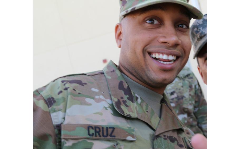 Puerto Rico National Guard Staff Sgt. Fidel Cruz Llanos, 34, attempted to save a man from drowning off a beach in San Juan on Sunday, March 10, 2024, but was also overtaken by the current. His body was recovered Tuesday. 
