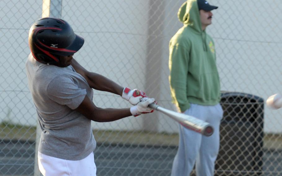 Senior Josiah Chambers is set to play third base and pitch for Nile C. Kinnick's baseball team.