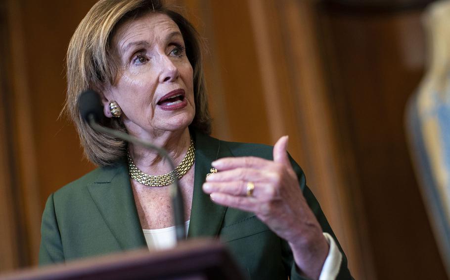 House Speaker Nancy Pelosi, D-Calif.