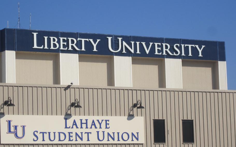  Liberty University Student Union building is shown in an undated photo.