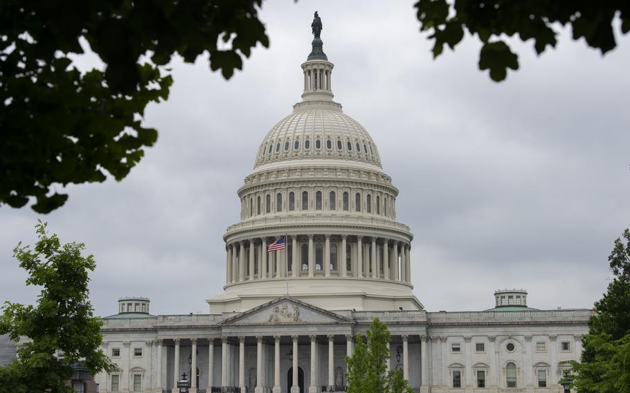 The U.S. Capitol.