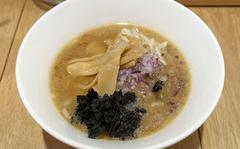 The Special Vegan Ramen from Chipoon in Harajuku, Tokyo, is topped with matsutake mushrooms.