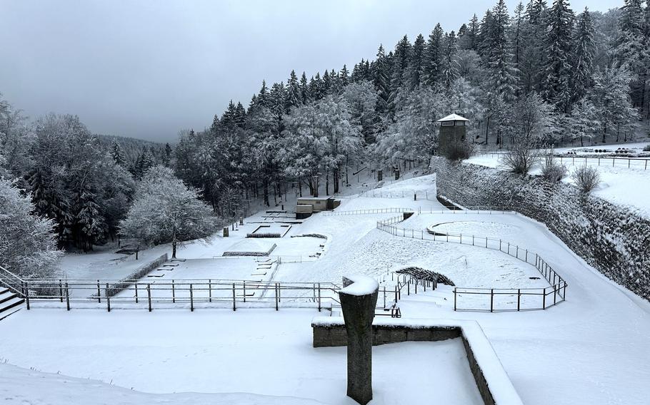 The Valley of Death at the Flossenbuerg concentration camp was the initiative of the Polish Memorial Committee to commemorate the 30,000 people killed at the camp by the Nazis.