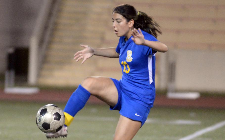 Senior Keiya Carlson has been named Yokota's female Athlete of the Year.