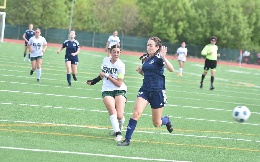 Emerson Shorey had a lot of shots on goal.