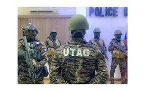 After months of operations, a new highly-trained specialized elite unit of the Haiti National Police, the Temporary Anti-gang Unit, known as UTAG, was presented to the Haitian public on Sept. 23, 2023 at police headquarters in Port-au-Prince. 