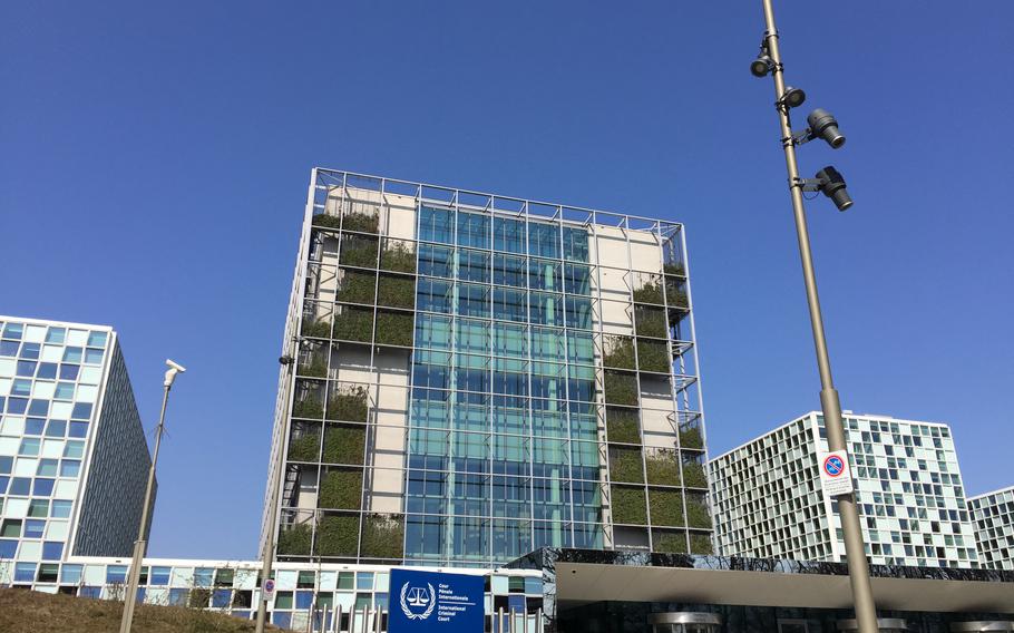 The ICC building in Hague.